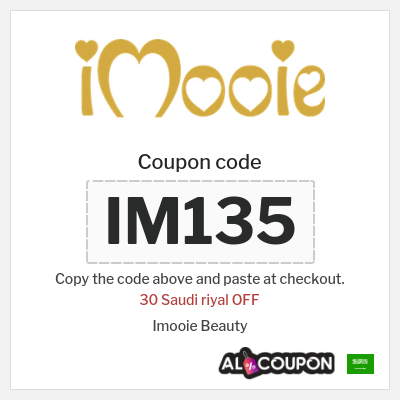 Coupon discount code for Imooie Beauty 30 Saudi riyal OFF