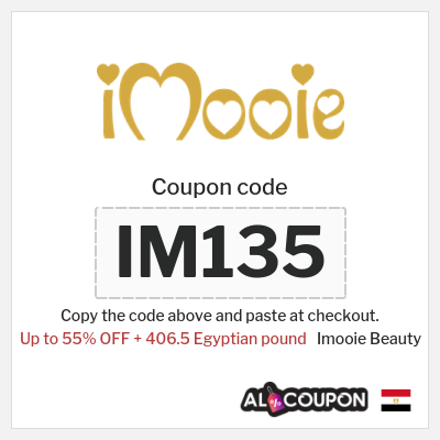 Coupon for Imooie Beauty (IM135) Up to 55% OFF + 406.5 Egyptian pound