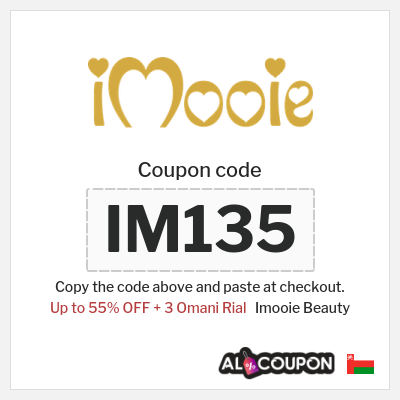 Coupon for Imooie Beauty (IM135) Up to 55% OFF + 3 Omani Rial