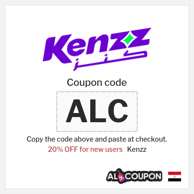 Coupon for Kenzz (ALC) 20% OFF for new users
