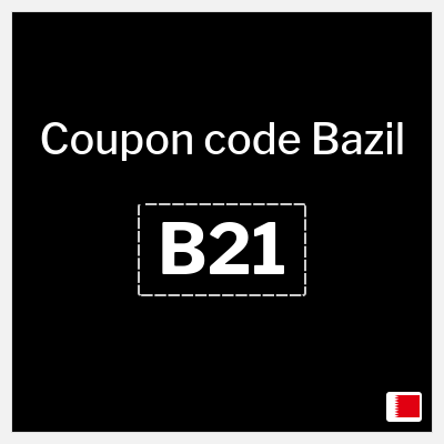 Coupon discount code for Bazil 5% OFF