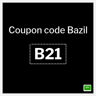 Coupon for Bazil (B21) Up to 40% OFF + 5% OFF