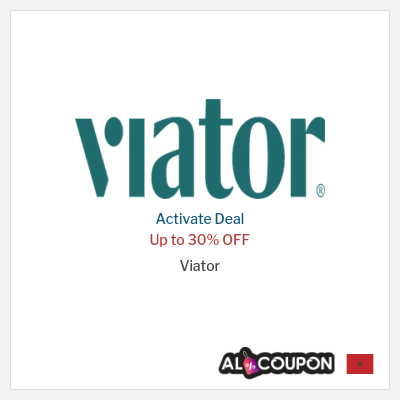Coupon discount code for Viator Up to 30% OFF