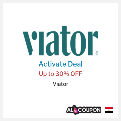 Coupon discount code for Viator Up to 30% OFF