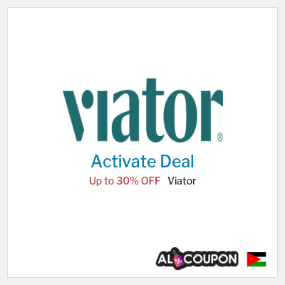 Coupon discount code for Viator Up to 30% OFF