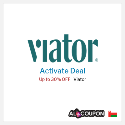 Coupon discount code for Viator Up to 30% OFF