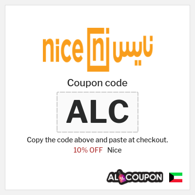 Coupon discount code for Nice 10% OFF