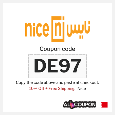 Coupon discount code for Nice Up to 80% Discounts & Coupons