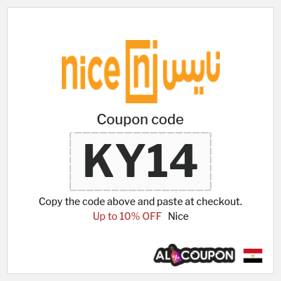 Coupon discount code for Nice Up to 10% Discounts & Coupons