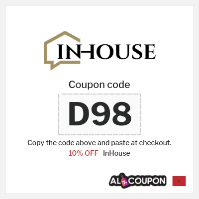Coupon discount code for InHouse 15% OFF