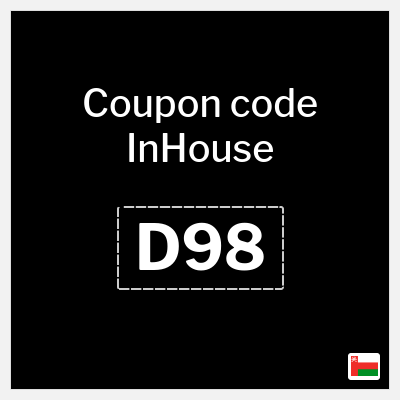 Coupon discount code for InHouse 15% OFF
