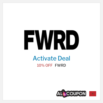 Special Deal for FWRD 10% OFF