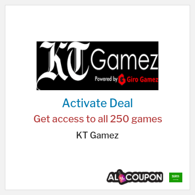 Coupon discount code for KT Gamez Get 250 games