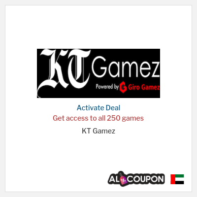 Special Deal for KT Gamez Get access to all 250 games