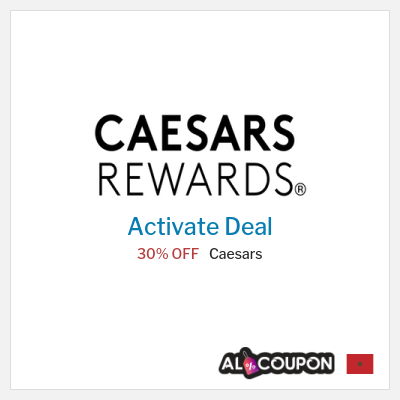 Special Deal for Caesars 30% OFF