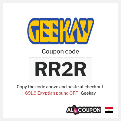 Coupon for Geekay (RR2R) 691.9 Egyptian pound OFF