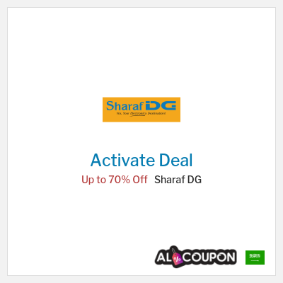 Special Deal for Sharaf DG Up to 70% Off