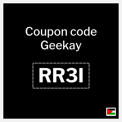 Coupon for Geekay (RR3I) 19.4 Jordanian Dinar OFF