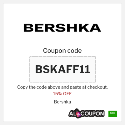Coupon discount code for Bershka 5% OFF