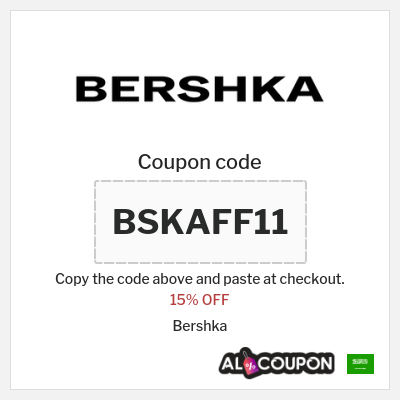 Coupon discount code for Bershka 5% OFF