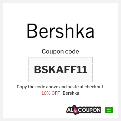 Coupon discount code for Bershka 5% OFF