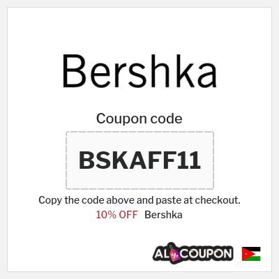 Coupon discount code for Bershka 5% OFF