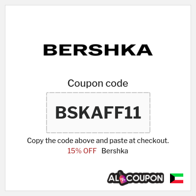 Coupon discount code for Bershka 5% OFF
