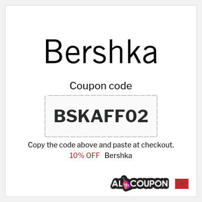 Coupon discount code for Bershka 5% OFF