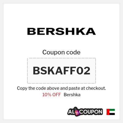 Coupon for Bershka (BSKAFF02) 10% OFF