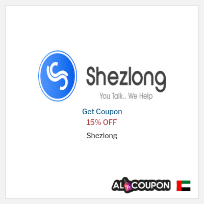 Coupon for Shezlong 15% OFF