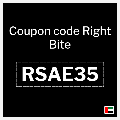 Coupon for Right Bite (RSAE35) 20% OFF