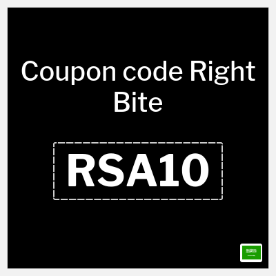 Coupon for Right Bite (RSA10) 20% OFF