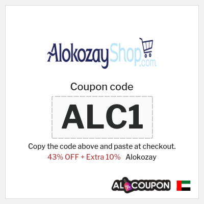 Coupon discount code for Alokozay 10% OFF