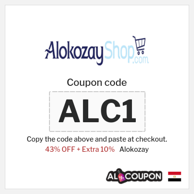 Coupon discount code for Alokozay 10% OFF