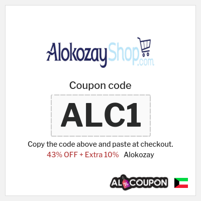 Coupon discount code for Alokozay 10% OFF