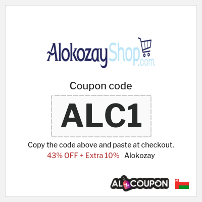 Coupon discount code for Alokozay 10% OFF