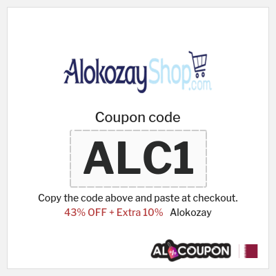 Coupon discount code for Alokozay 10% OFF