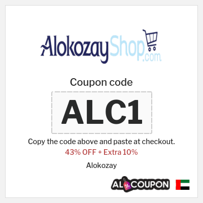 Coupon discount code for Alokozay 10% OFF