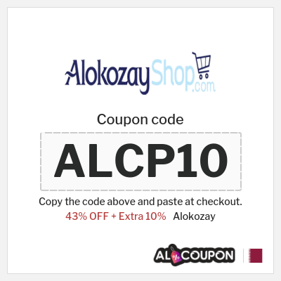 Coupon discount code for Alokozay 10% OFF