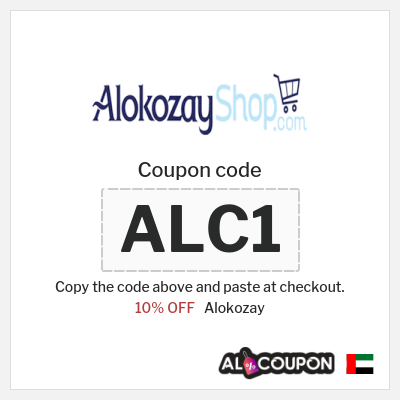 Coupon for Alokozay (ALC1) 10% OFF