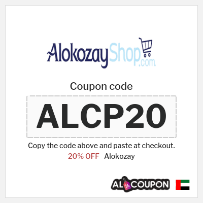 Coupon for Alokozay (ALCP20) 20% OFF