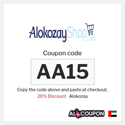 Alokozay Coupon (ALCP20) Alokozay Discount Code 2026