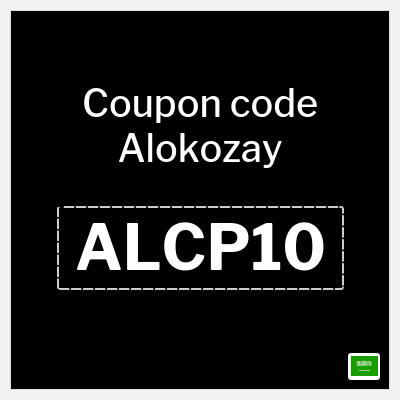 Coupon for Alokozay (ALCP10) EXTRA 10% OFF
