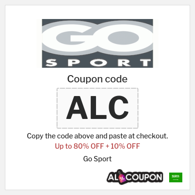 Coupon discount code for Go Sport 10% OFF