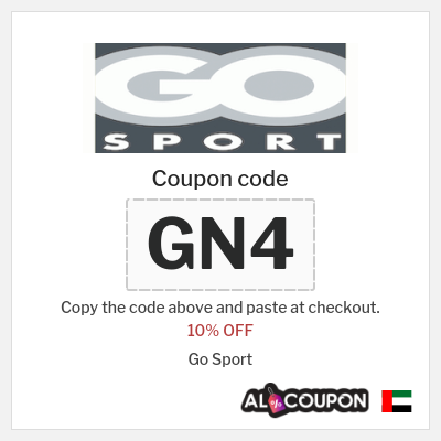 Coupon for Go Sport (GN4) 10% OFF