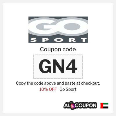 Coupon for Go Sport (GN4) 10% OFF