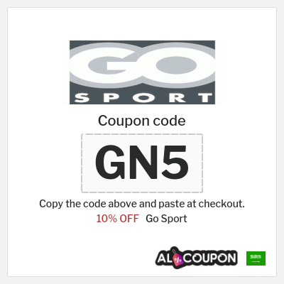 Coupon for Go Sport (GN5) 10% OFF