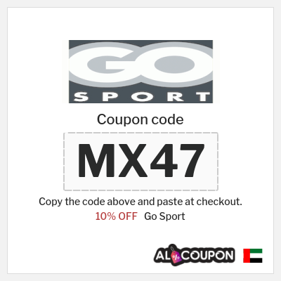 Go Sport Coupon (MX47) Go Sport Promo Code UAE