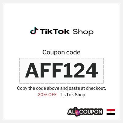 Coupon discount code for TikTok Shop 45% OFF
