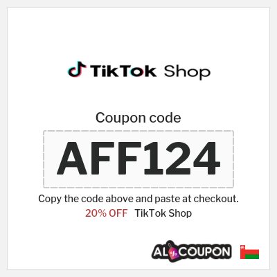 Coupon discount code for TikTok Shop 45% OFF